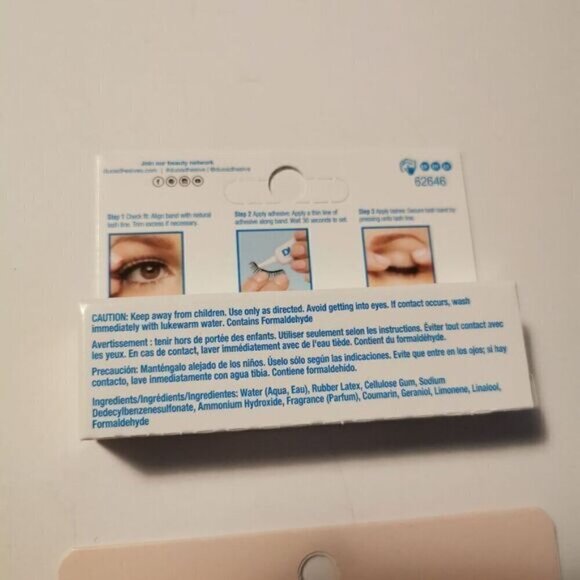 Demi Lash False Lashes and Duo Glue UNOPENED Lightweight Wispy Fake Eyelashes - Picture 5 of 6